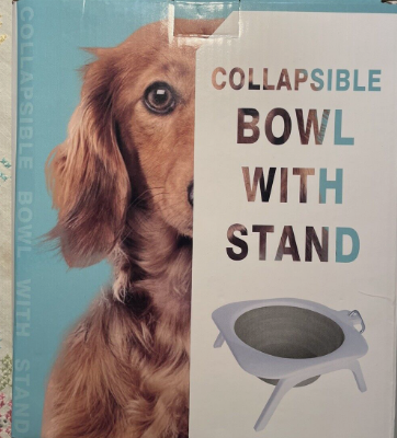 TAZON PARA PERRO PLEGABLE VIAJERO