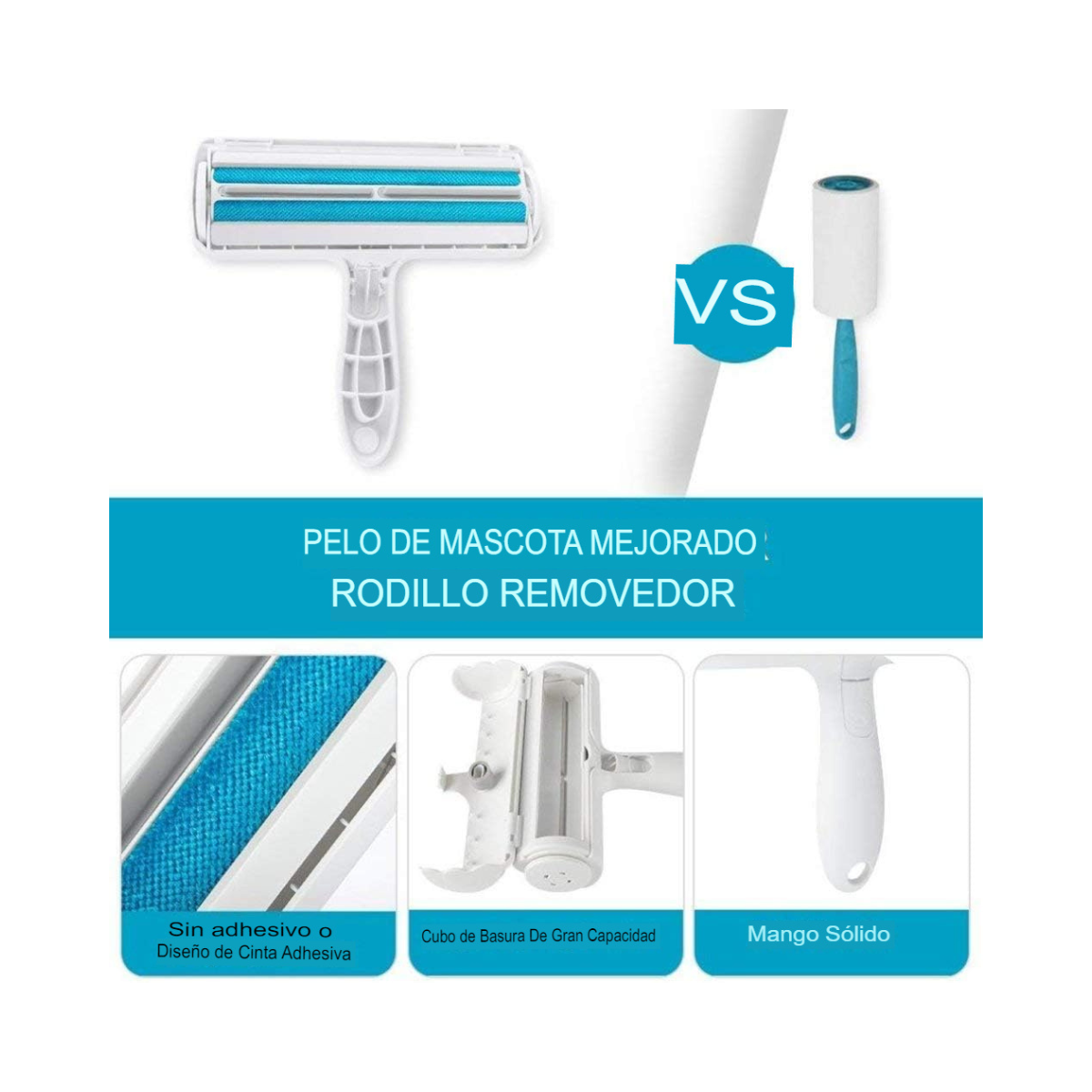 Cepillo de Doble Cara para Pelo - Imagen 2