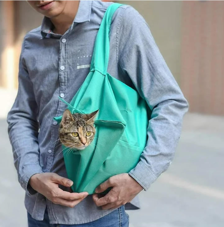 BOLSA DE TRANSPORTE PORTABLE PARA GATOS - Imagen 3