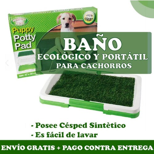 BAÑO ECOLÓGICO Y PORTÁTIL PARA PERROS - Imagen 4