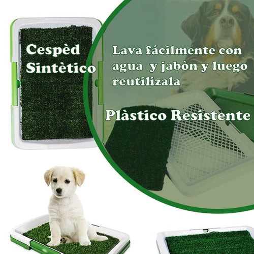 BAÑO ECOLÓGICO Y PORTÁTIL PARA PERROS - Imagen 3